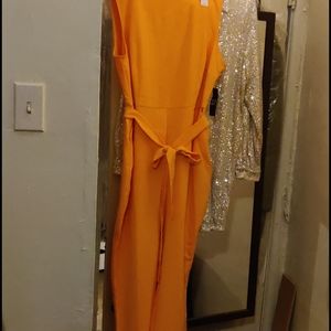 Button back jumpsuit